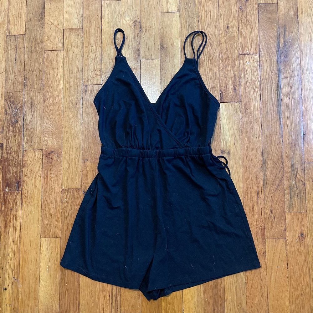 Black Romper Jumpsuit